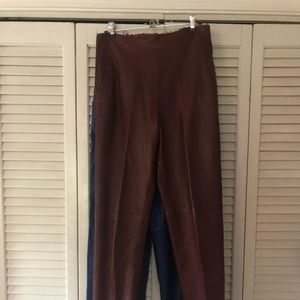 Leather pants